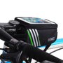 Imagen de BOLSO PARA BICICLETA DELANTERO CON PORTA CELULAR C/CIERRE